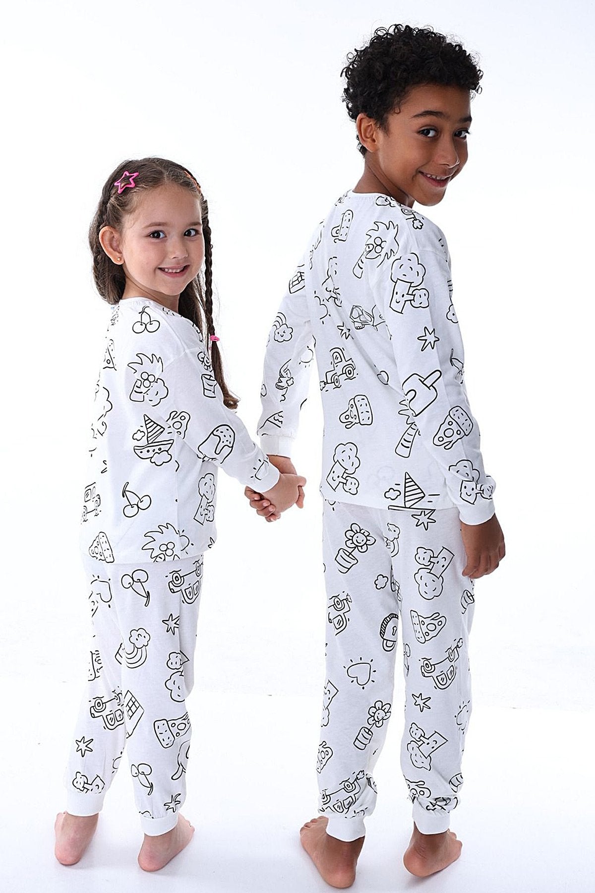 Boyanabilir Çocuk Pijama Takımı